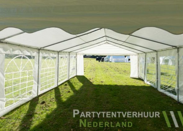 Partytent 5x10 meter binnenkant huren - Partytentverhuur Eindhoven